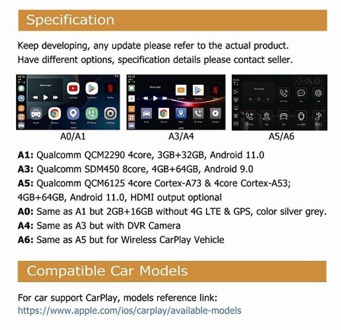 Мультимедиа блок с навигацией для Dodge 2017-2023+ - Kuberg OL-AI на Android 11, 4G SIM слот опция, SIM-слот