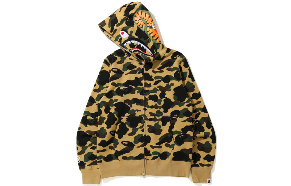 A Bathing Ape 1st Camo Shark Full Zip Худи