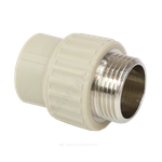 Муфта PP-R комбинированная серая Дн 40х1" НР VALFEX 10130040Г