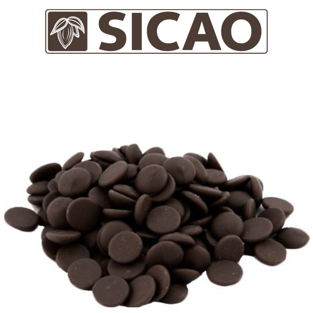 Шоколад темный 54,1% «SICAO» 1 кг