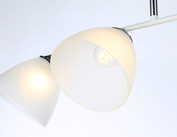 Светильник потолочный 4*Е27 TR303003/4 WH/CH/FR белый/хром/белый матовый Traditional Modern Ambrella
