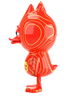 TUD TOY The Ugly Duck x Chupa Chups СТАТУЭТКА ДЕКОРАТИВНАЯ КРАСНАЯ, M