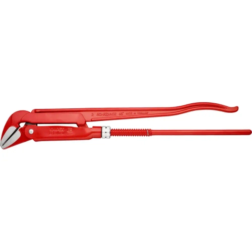 Клещи трубные угловые 45° с красным порошковым покрытием 570 мм Knipex 83 20 020