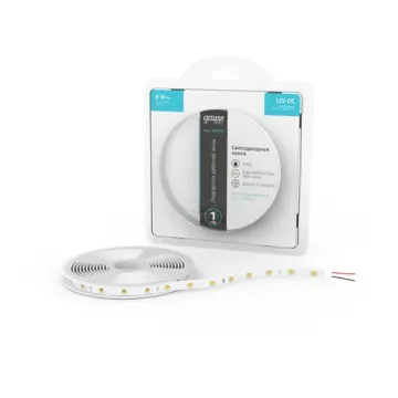 Лента  в комплекте LED 5050/60 12V 8W/m 900lm/m 4000K 10mm IP20 5m 1/100 BT025 Basic Gauss