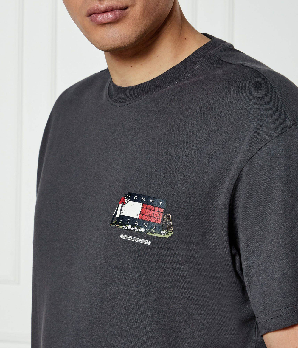 Футболка Tommy Jeans - графитовый(DM0DM20351)