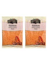 Bharat Bazaar Masoor Dal Чечевица красная дробл 500 г 2 шт