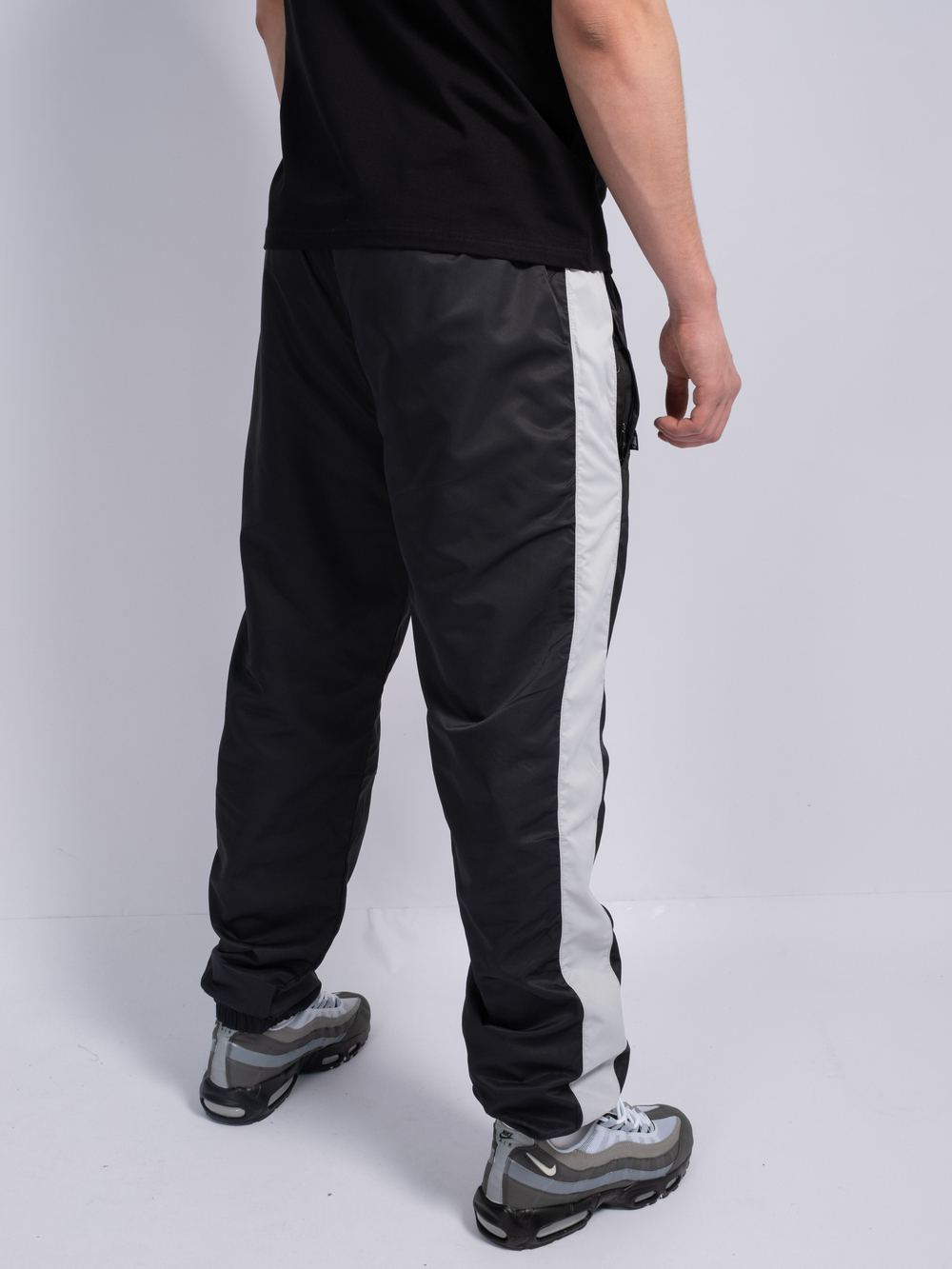 Спорт.штаны Nike #1332 (чёрн.)