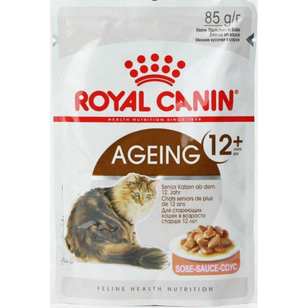 Royal Canin 85г пауч Ageing 12+ Влажный корм для кошек старше 12 лет (соус)