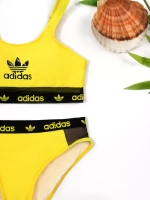 Купальник раздельный спортивный с топом Adidas