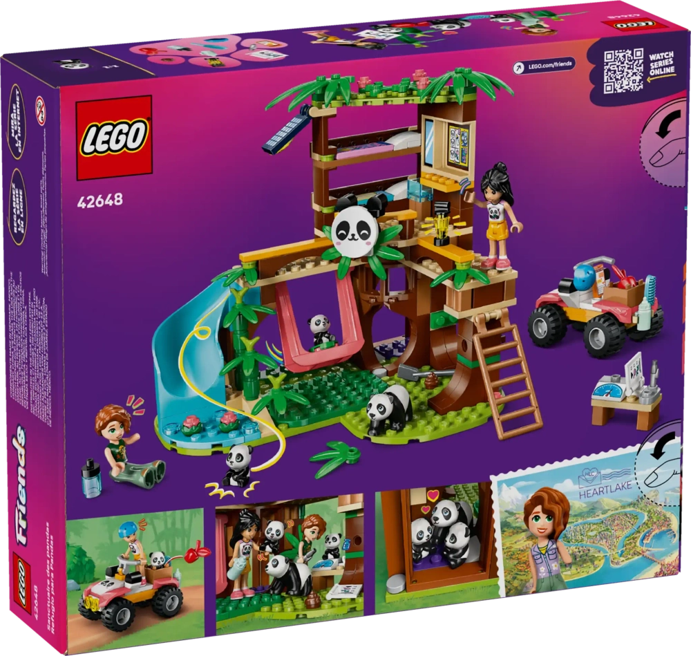 Конструктор LEGO Friends 42648 Уход за животными в заповеднике Панд