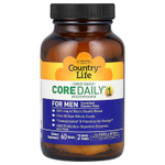 Country Life, Core Daily® 1, мультивитаминный комплекс для мужчин, 60 таблеток