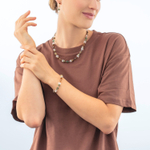 Колье Coeur de Lion Olive-Brown 3018/10-0911