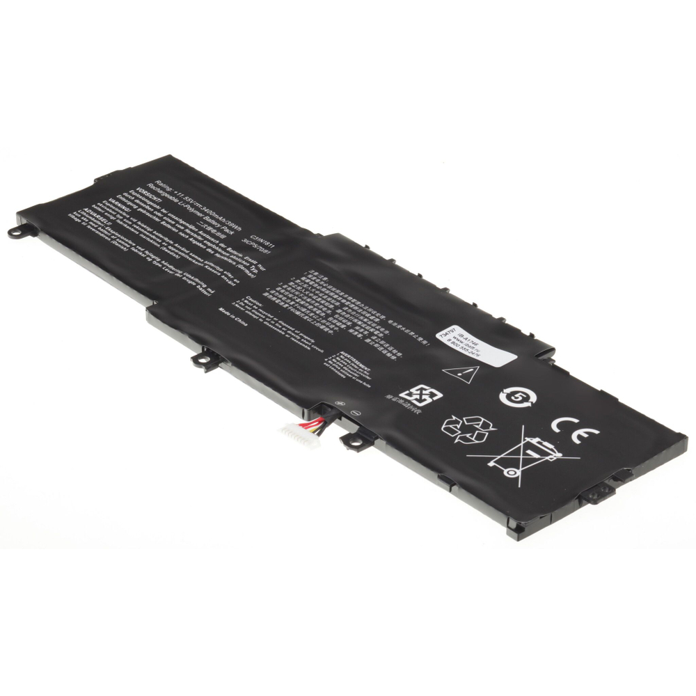 Аккумулятор iBatt 3400mAh для ноутбука Asus ZenBook UX433 (C31N1811)