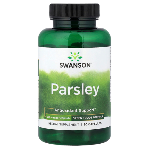 Swanson Vitamins, Петрушка, 650 мг, 90 капсул