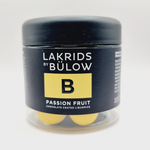 Конфеты Lakrids By Bulow B - Лакрица в белом шоколаде с маракуйей 125 г (из Финляндии)