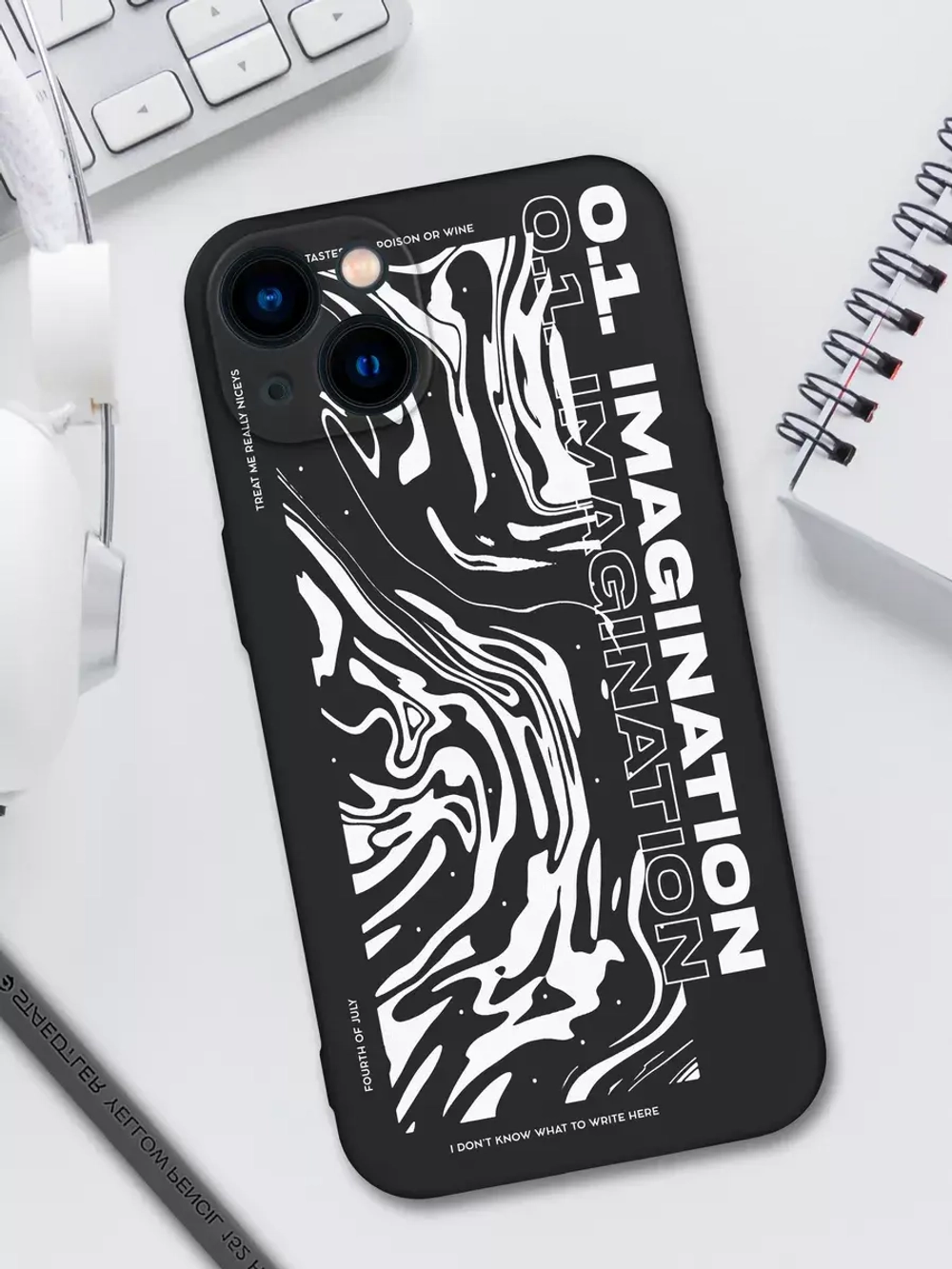 Чехол на iPhone 15 с принтом
