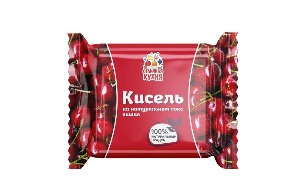 Кисель Отличная Кухня брикет 200г ТУ вишня