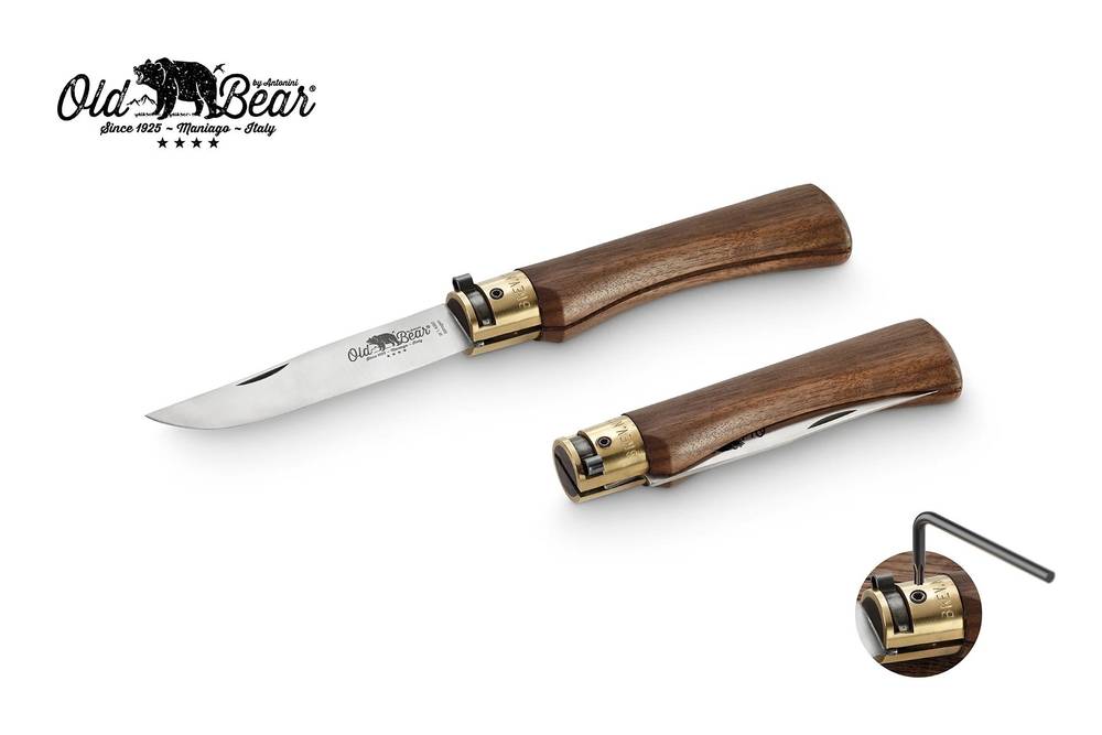 Нож складной Old Bear Classical Walnut L