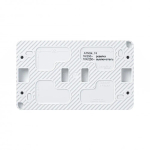ATLASDESIGN PROFI IP54 О/У БЛОК: РОЗЕТКА с заземл. со шт., 16А, ВЫКЛЮЧАТЕЛЬ 2-клав., 10АХ, БЕЛЫЙ