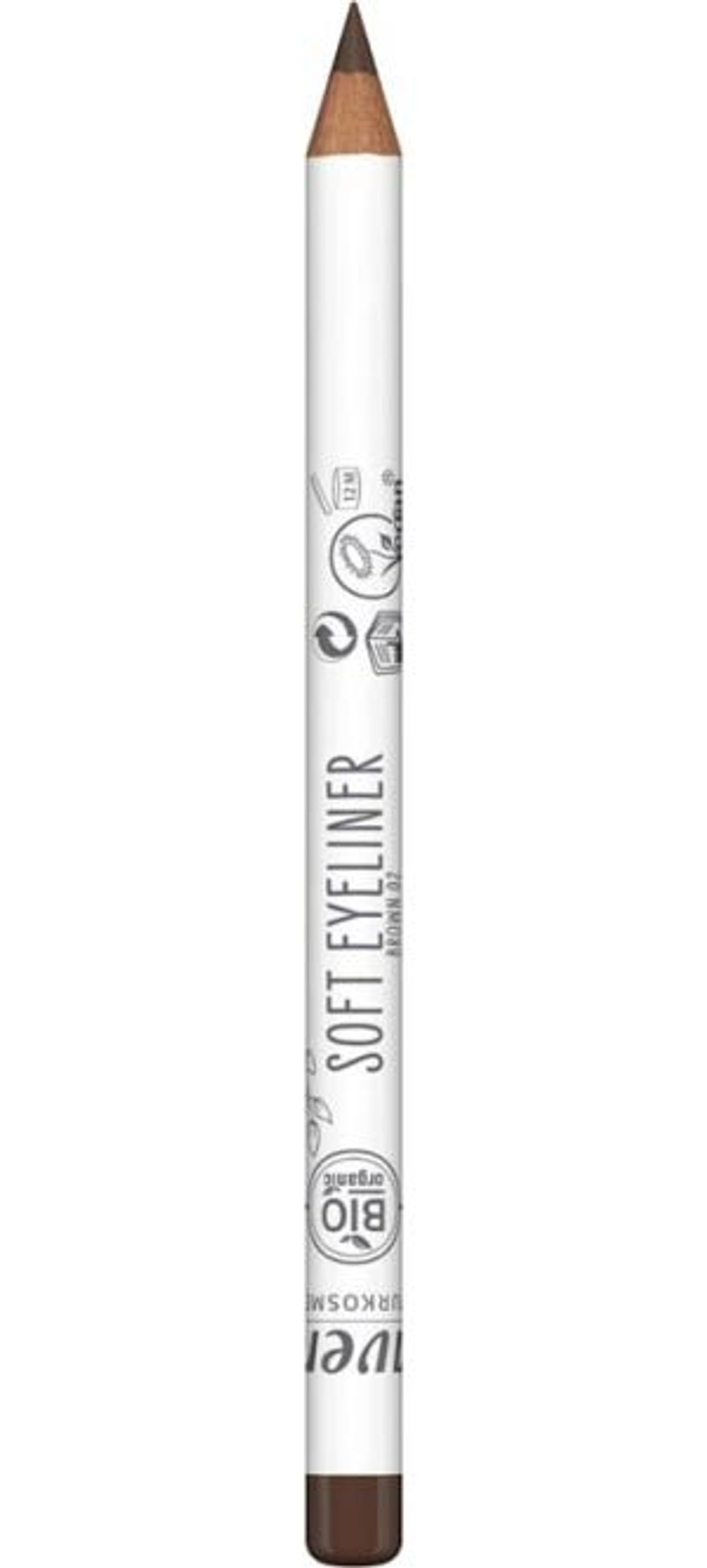 Подводка для глаз Soft Eyeliner, коричневая 02 Lavera Naturkosmetik