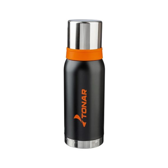 Термос TONAR 1000ML HS.TM-039 черный (2 крышки-кружки)
