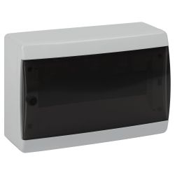 Корпус пластиковый навесной ЭРА COMFORT ЩРН-П-12 IP41 прозрачная крышка белый | Электротовары
