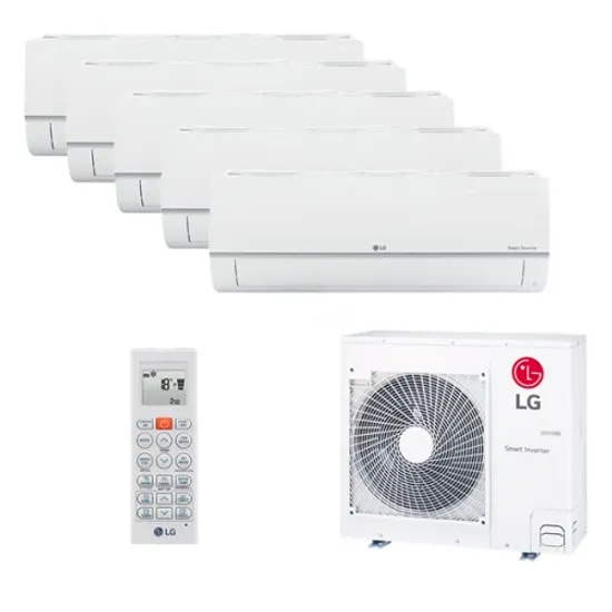 Мультисплит система на 5 комнат LG PM07SP.NSJR0 x 5 / MU5R30.U40