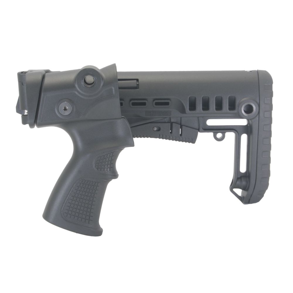 Комплект: Пластиковый складной приклад МР-155, -135, DLG Tactical