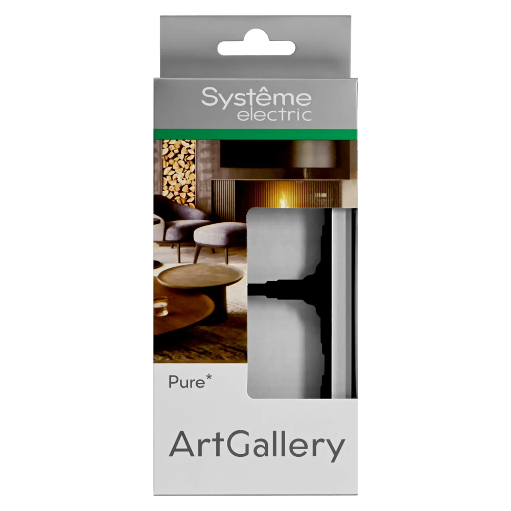 ARTGALLERY PURE 2-постовая РАМКА, ОРГАНИЧЕСКОЕ СТЕКЛО АЛЮМИНИЙ