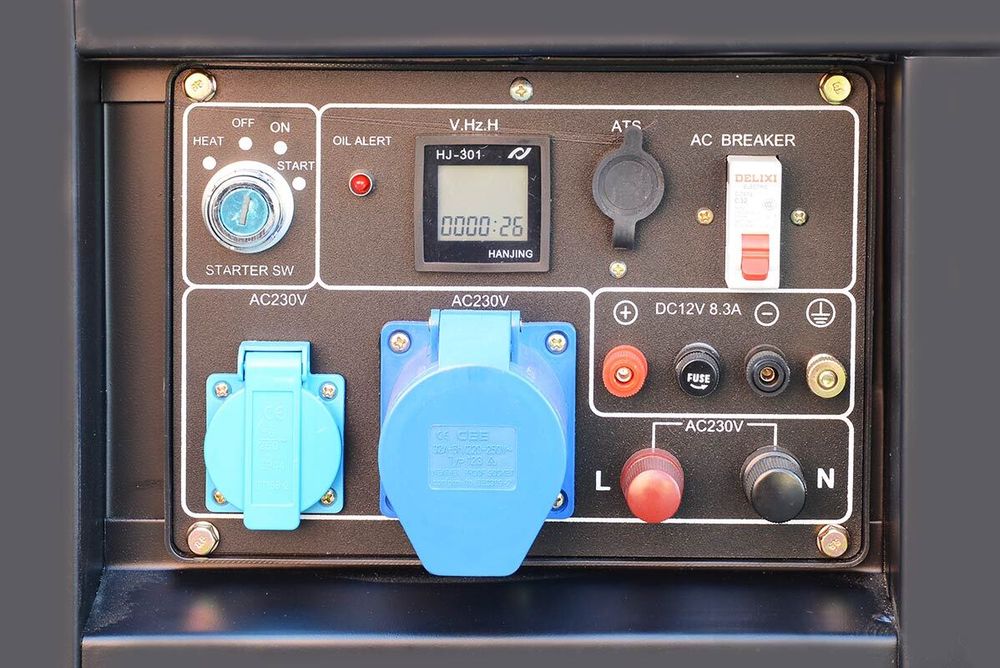 Дизель генератор TSS SDG 8000EHA - [7.5 кВт / 32,6 А] с блоком АВР