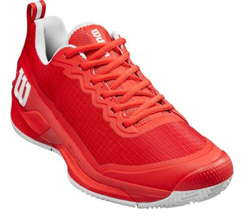 Мужские кроссовки теннисные Wilson Rush Pro 4.5 Clay - красный