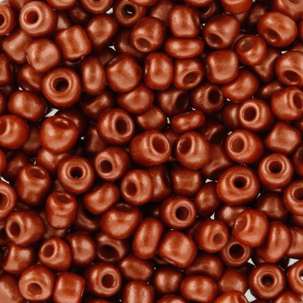 Бисер Zlatka 8/0 (2.9 мм), 100 г (10х10 г), №0579 св.бронза, GR
