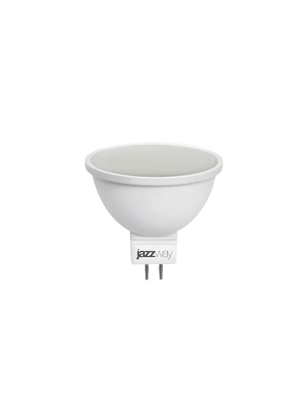 Лампа светодиодная PLED-ECO 5Вт JCDR MR16 рефлектор матовая 4000К нейтр. бел. GU5.3 400лм 230В 50Гц JazzWay 1037107A