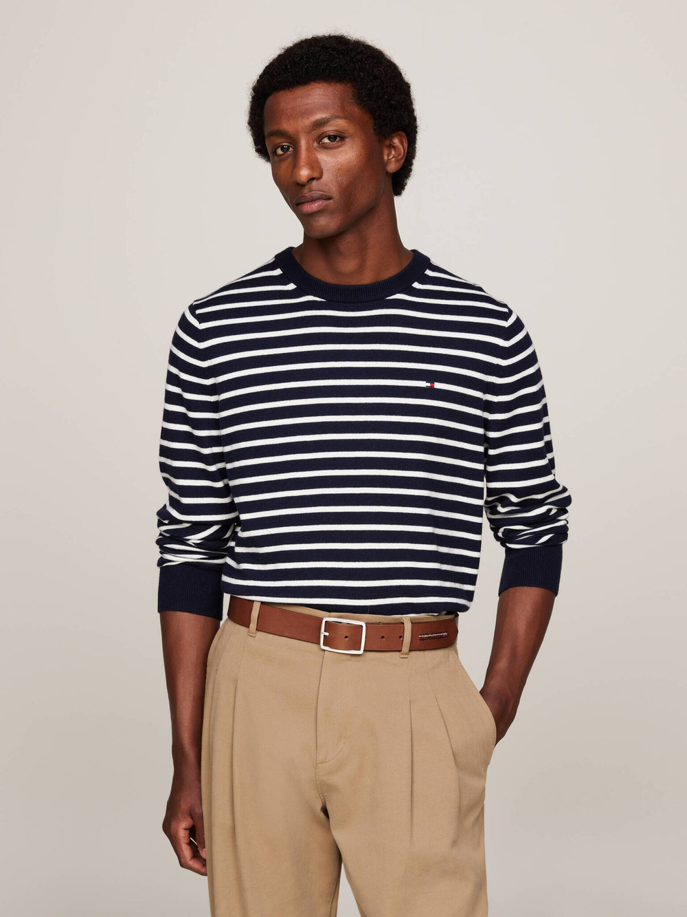 Свитер Tommy Hilfiger - темно-синий(MW0MW28046)