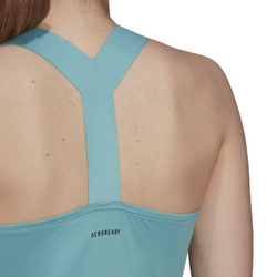 Женский топ теннисный Adidas Y-Tank W - mint ton/black