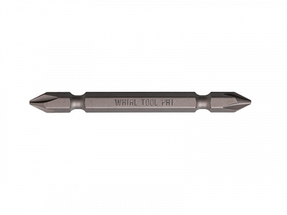 Насадка для самореза S2 WHIRLTOOLS Двойная PH1 75мм (10шт) WHIRLTOOLS