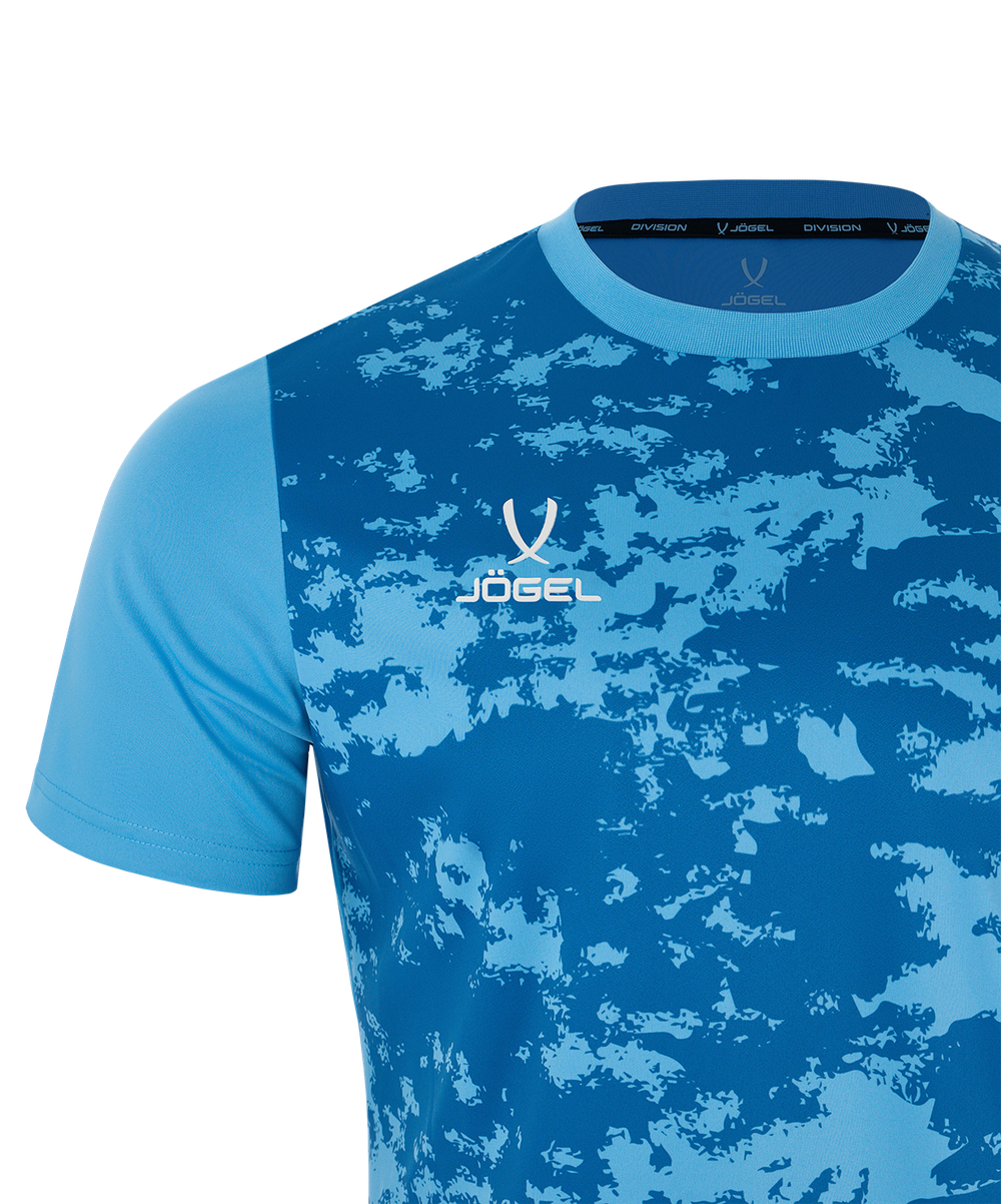 Футболка вратарская DIVISION PerFormDRY SPLASH GK Jersey, голубой, детский