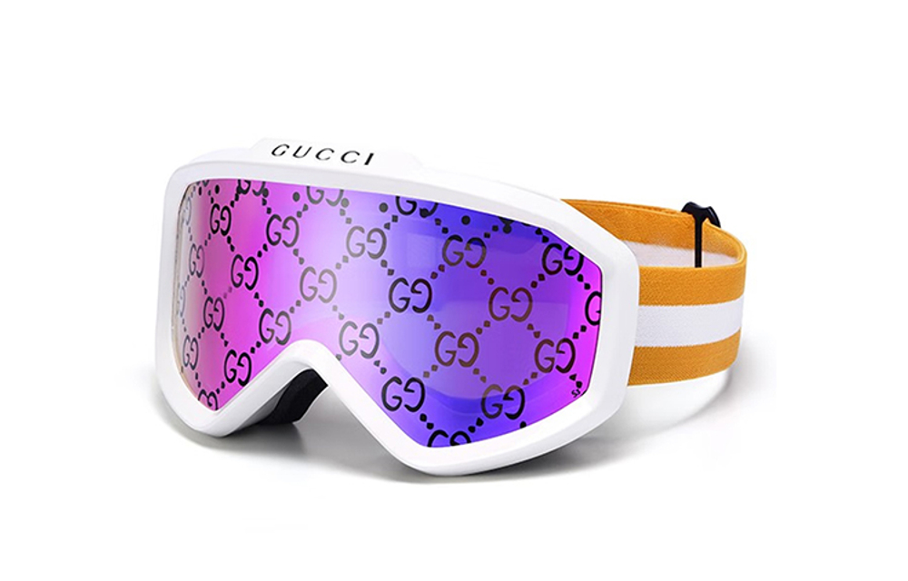 GUCCI GG1210S Windproof Snap Buckle Unisex Ski Goggles