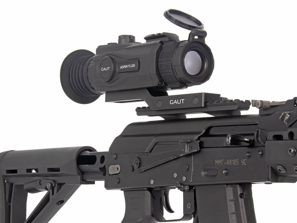 Прицел тепловизионный Gaut Jasper TS 225 x3.5-14, 256х192, AI 320x240, ø25мм, 12μm ≤20mk, обнаружение 1500м, Picatinny - фото 2