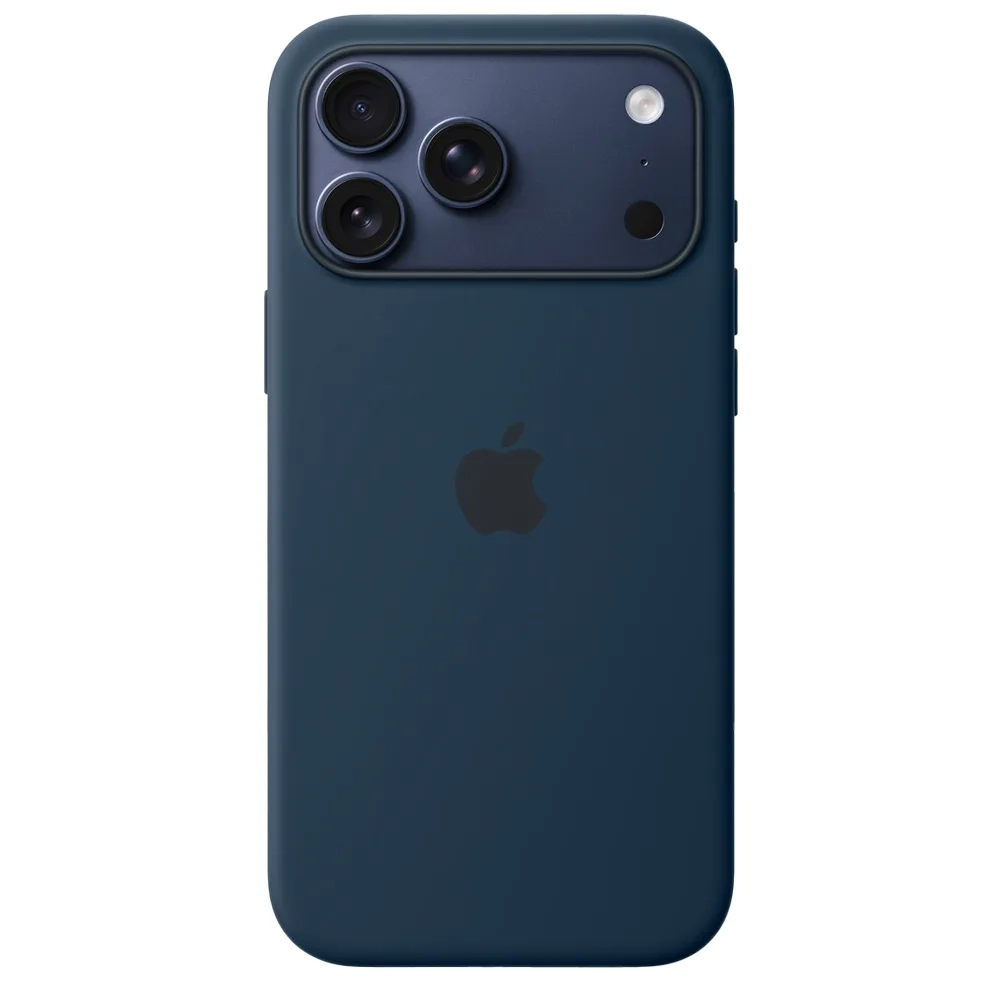 Силиконовый чехол Apple Silicone Case with MagSafe для iPhone 17 Pro Max, Midnight