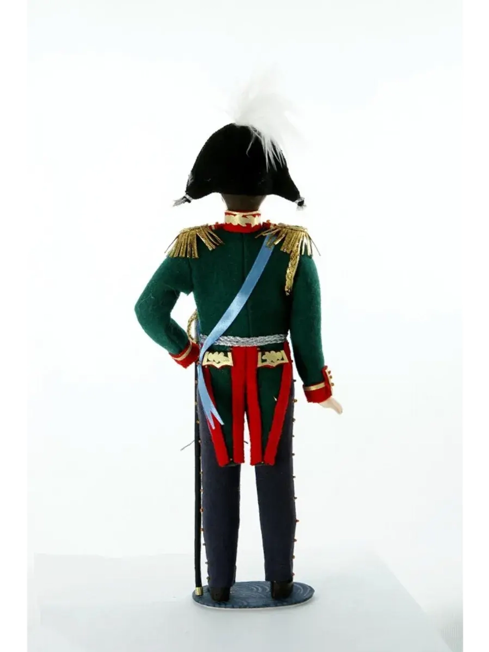 Кукла интерьерная. Пехотный генерал. Военный костюм. 1812 г. Россия