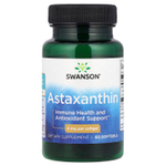 Swanson Vitamins, Астаксантин, 4 мг, 60 мягких таблеток