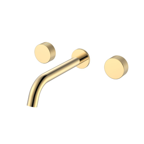Смеситель из стены STICK TOUCH на 3 отв. GOLD