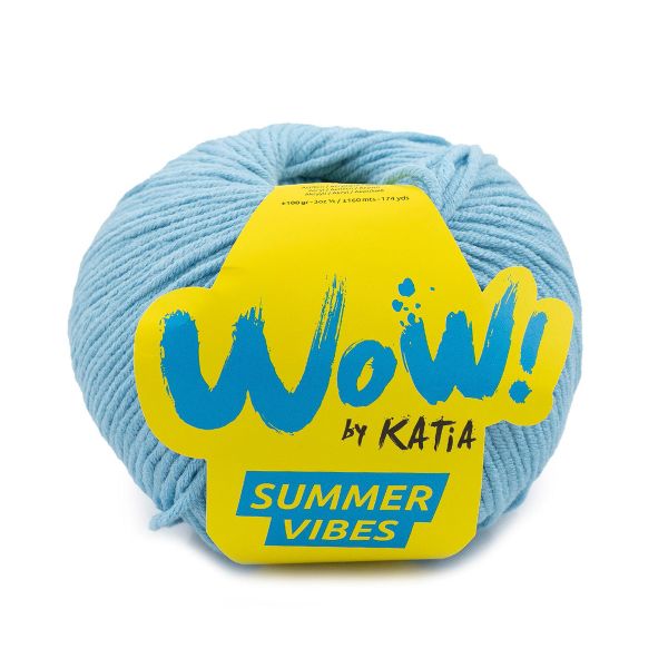 Пряжа Katia (Катя) Wow - Summer Vibes / уп.10 мот. по 100 г, 160 м, 423.12