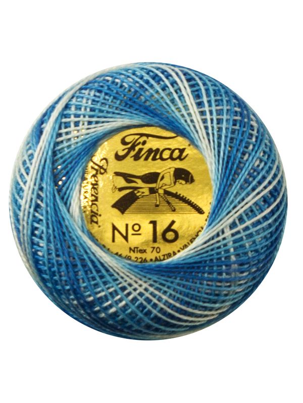 Мулине Finca №16 Perle (Жемчужное), цв. мультиколор 9640 / 1 мот. х 71 метр