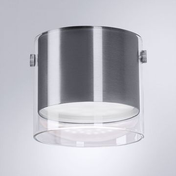 Точечный накладной светильник 1*GX53 A5366PL-1SS серебристый Lazio Arte Lamp