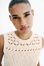 ТОП ИЗ ТРИКОТАЖА POINTELLE — ZARA