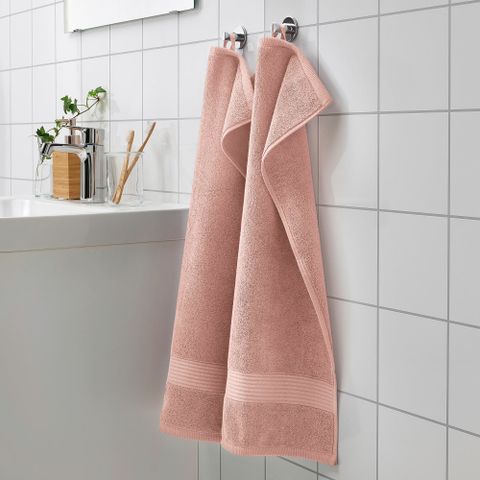 Полотенце IKEA FREDRIKSJON (ФРЕДРИКШЁН), Свело-розовый, 40х70 см