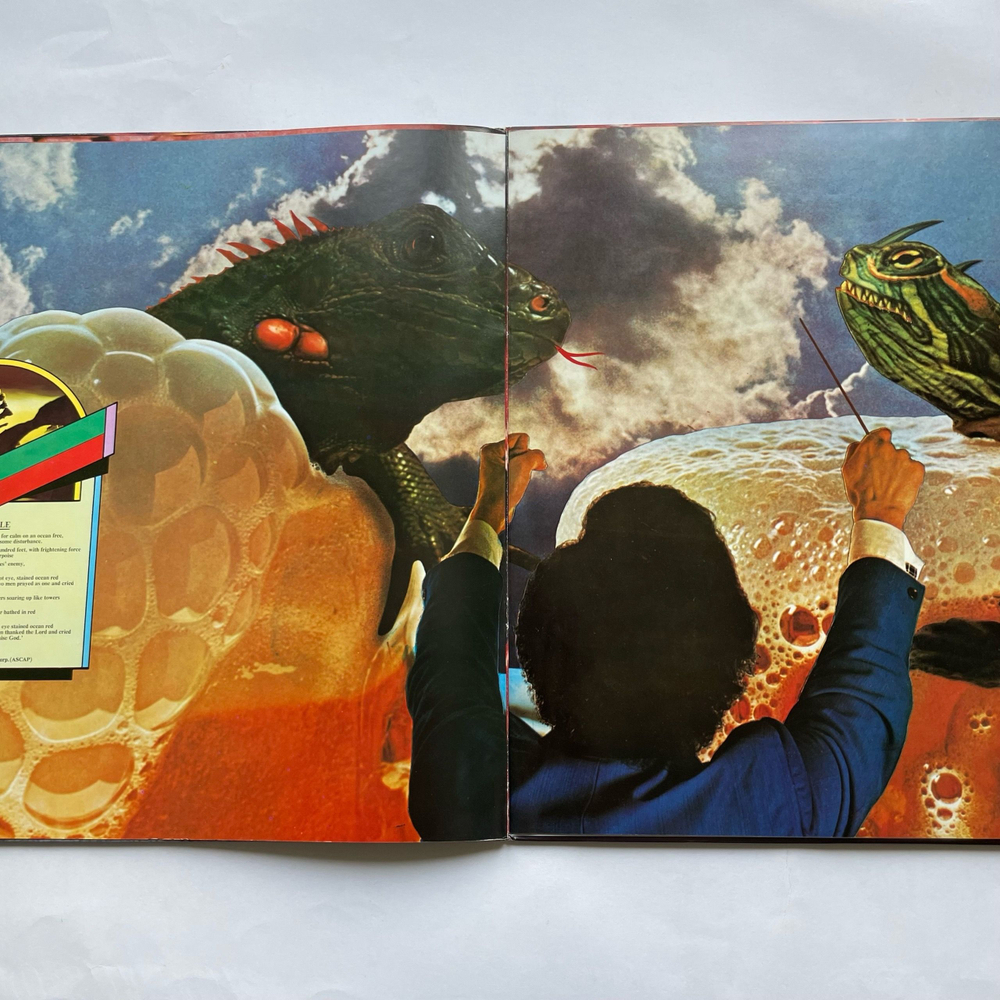 Винтажная виниловая пластинка LP Rick Wakeman Journey To The Centre Of The Earth (Япония 1974) (Без Оби)