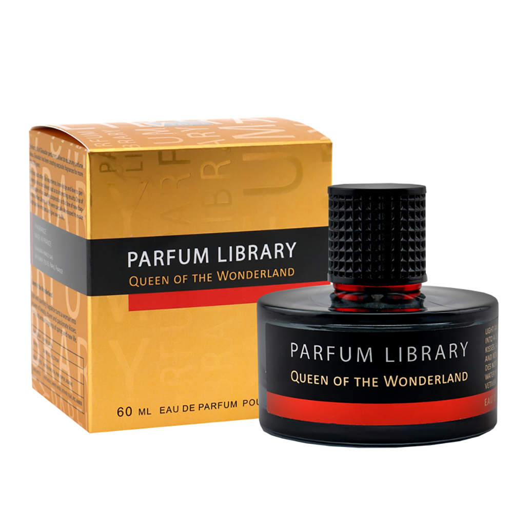 Вода парфюмерная PARFUM LIBRARY QUEEN OF THE WONDERLAND (ПАРФЮМ ЛАЙБРЕРИ КУИН ОФ ЗЕ ВАНДЕРЛЭНД) - 60ml for women